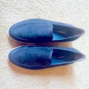 Paul Green Black Suede Chunky Loafer Slip On